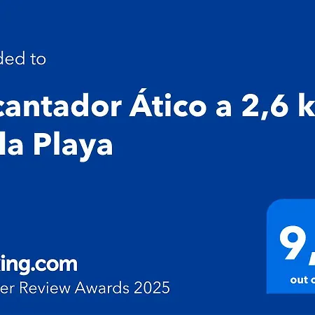 Encantador Atico A 2,6 Km De La Playa